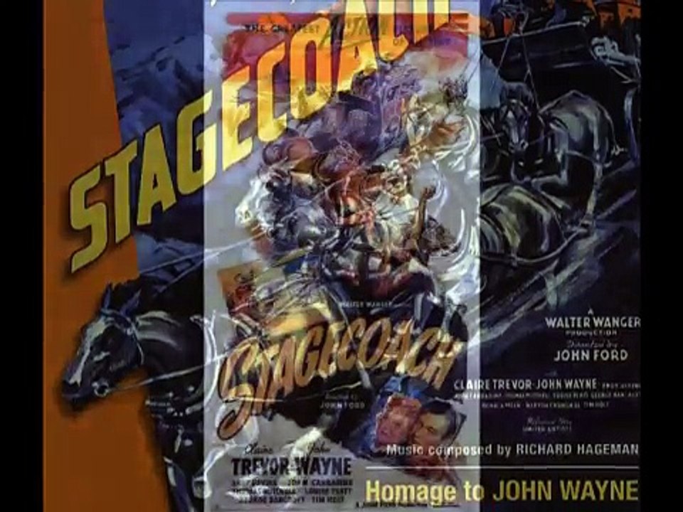 JOHN WAYNE - HOMAGE - STAGECOACH - SUITE- Richard Hageman.