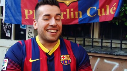 Berlin-based Barcelona fans cautiously optimistic