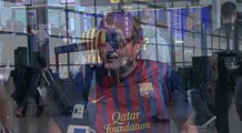 Champions League: fans del Barcelona marchan a Berlín [VIDEO]