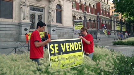 Acción Greenpeace pone en venta Ministerio de Medio Ambiente