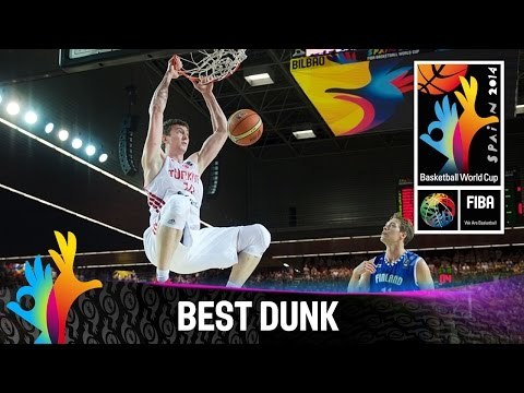 Turkey v Finland - Best Dunk - 2014 FIBA Basketball World Cup