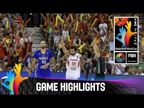 Spain v France - Game Highlights - Group A - 2014 FIBA Basketball World Cup