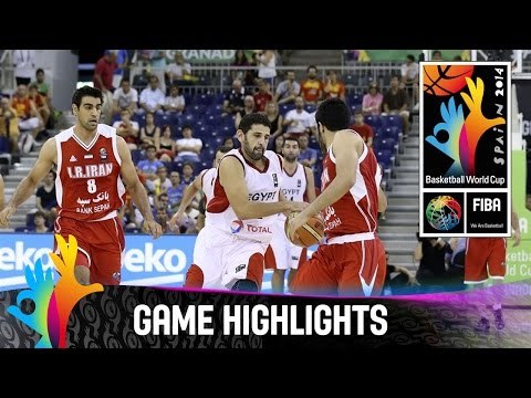 Egypt v Iran - Game Highlights - Group A - 2014 FIBA Basketball World Cup