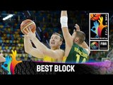 Australia v Lithuania - Best Block - 2014 FIBA Basketball World Cup