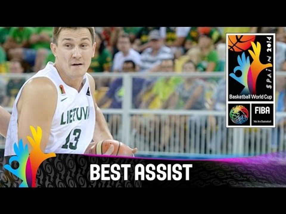 Lithuania v Slovenia - Best Assist - 2014 FIBA Basketball World Cup