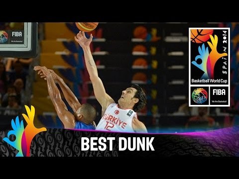 Turkey v Domincan Republic - Best Dunk - 2014 FIBA Basketball World Cup