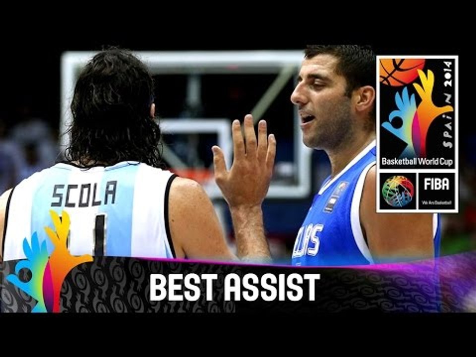 Argentina v Greece - Best Assist - 2014 FIBA Basketball World Cup