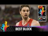 Serbia v Spain - Best Block - 2014 FIBA Basketball World Cup