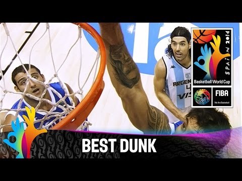 Argentina v Greece - Best Dunk - 2014 FIBA Basketball World Cup