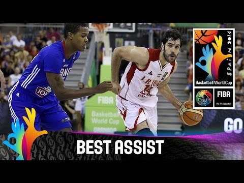 Iran v France - Best Assist - 2014 FIBA Basketball World Cup
