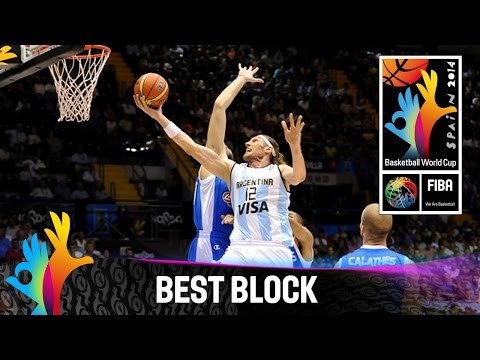 Argentina v Greece - Best Block - 2014 FIBA Basketball World Cup