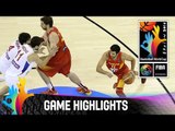 Serbia v Spain - Game Highlights - Group A - 2014 FIBA Basketball World Cup