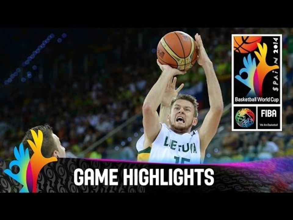 Lithuania v Slovenia - Games Highlights - Group D - 2014 FIBA Basketball World Cup