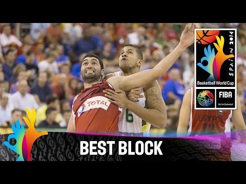 Brazil v Egypt - Best Block - 2014 FIBA Basketball World Cup