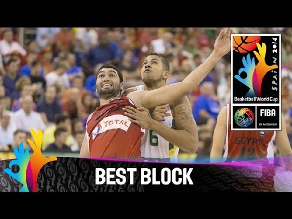 Brazil v Egypt - Best Block - 2014 FIBA Basketball World Cup