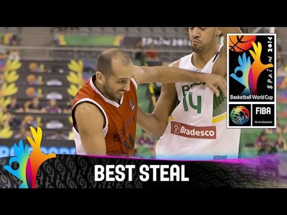 Brazil v Egypt - Best Steal - 2014 FIBA Basketball World Cup