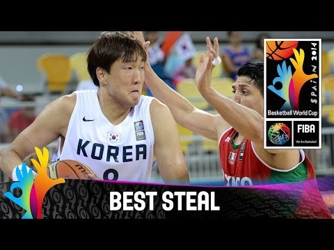 Korea v Mexico - Best Steal - 2014 FIBA Basketball World Cup