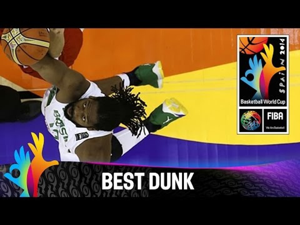 Brazil v Egypt - Best Dunk - 2014 FIBA Basketball World Cup