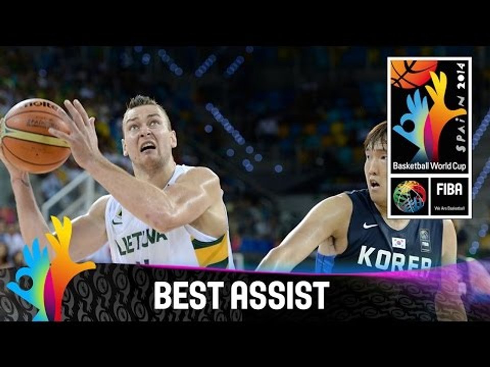 Lithuania v Korea - Best Assist - 2014 FIBA Basketball World Cup