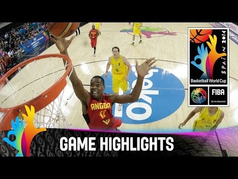 Australia v Angola - Game Highlights - Group D - 2014 FIBA Basketball World Cup