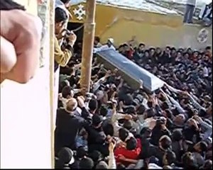 ظهور ابونا عبد المسيح النقلونى فى يوم جنازته