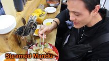 Delicious Korean Mandu (만두) Dumplings in Insadong