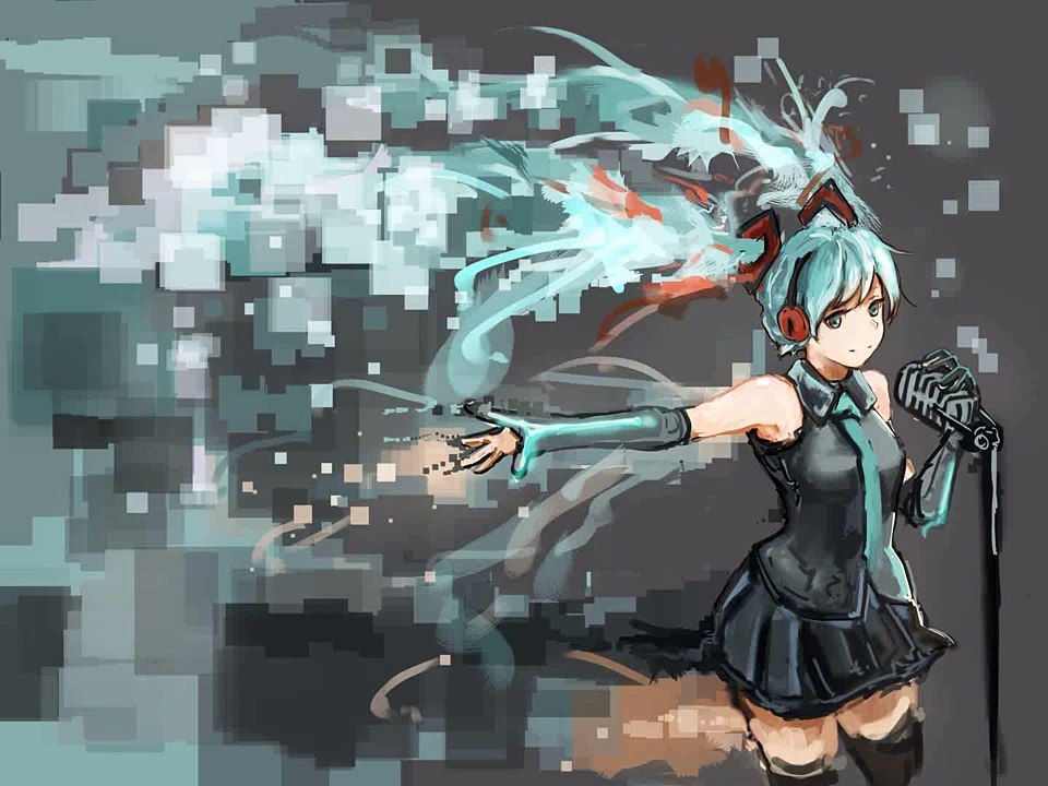 Vocaloid      Hatsune Miku    初音未來     初音 ミク    曲目: Melt