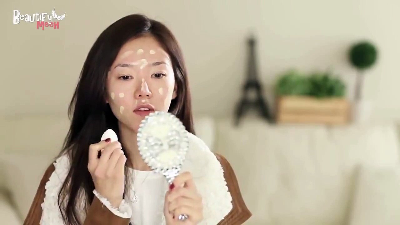 Korea Style : Makeup Tutorial - Korean luminous skin makeup