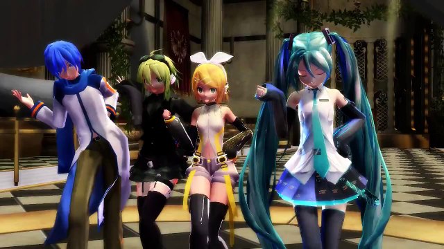 [MMD] Vocaloid - Bad∞End∞Night {Hatsune Miku,Gumi Megpoid,Kagamine Rin,KAITO.}