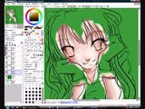 Christmas Anime Girl Speed Paint