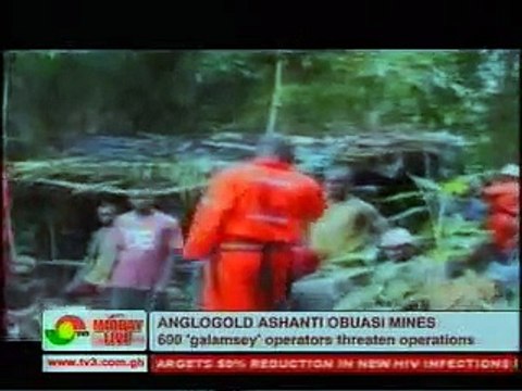 illegal small scale mining Anglogold Ashanti Obuasi gold mines