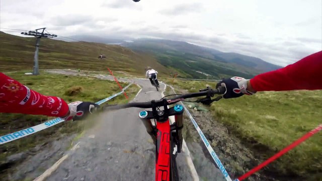 Ride the Ft. William UCI course with Claudio Caluori