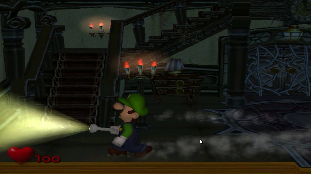 Game cube Luigi's Mansion