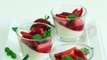 Vanilla Panna Cotta With Starwberries| Gelatin Vs Agar Agar | How to use Agar Agar