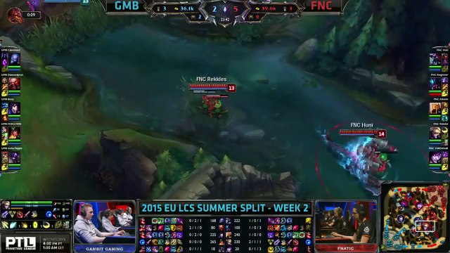 Gambit joue au tennis avec Rekkles - League of legends