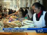 Música, comida y dulces para fesjtejar el Corpus Christi