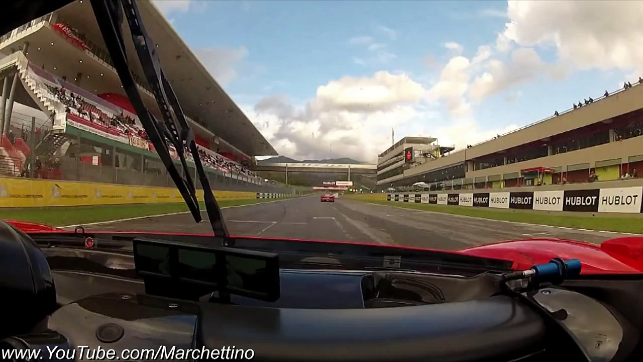 Onboard in a Ferrari FXX Evolution on track!