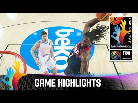 Ukraine v USA - Game Highlights - Group C - 2014 FIBA Basketball World Cup