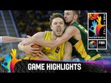 Australia v Lithuania - Game Highlights - Group D - 2014 FIBA Basketball World Cup