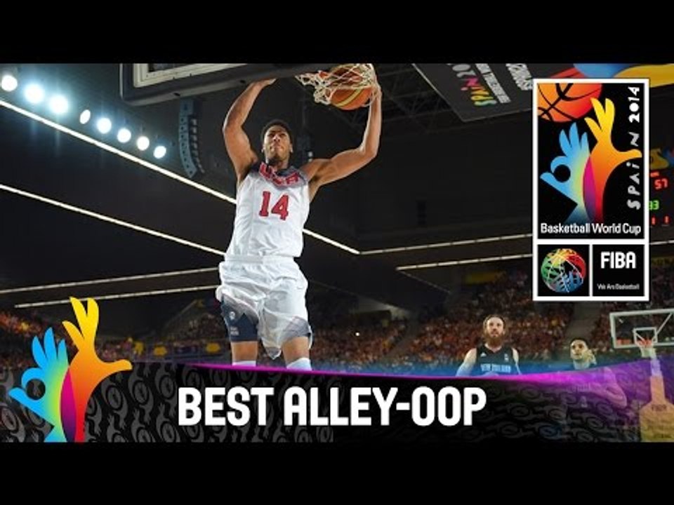 USA v New Zealand - Best Alley-Oop - 2014 FIBA Basketball World Cup