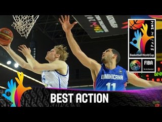 Finland v Dominican Republic - Best Action - 2014 FIBA Basketball World Cup