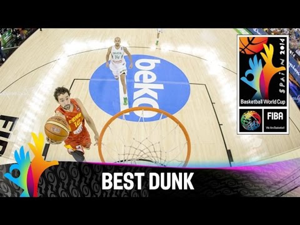 Brazil v Spain - Best Dunk - 2014 FIBA Basketball World Cup
