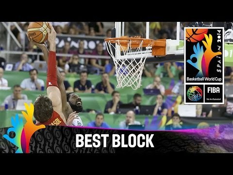 Brazil v Spain - Best Block - 2014 FIBA Basketball World Cup
