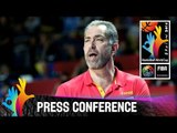 Spain v Senegal - Post Game Press Conference - 2014 FIBA Basketball World Cup