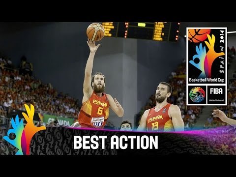 Brazil v Spain - Best Action - 2014 FIBA Basketball World Cup