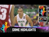 Brazil v Iran - Game Highlights - Group A - 2014 FIBA Basketball World Cup