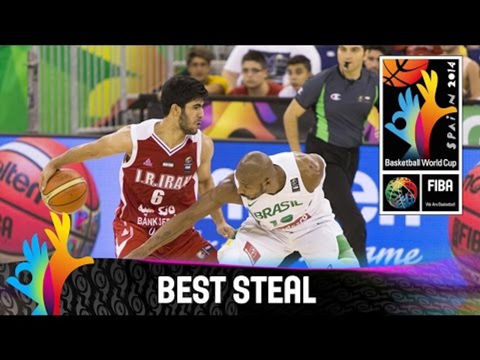 Brazil v Iran - Best Steal - 2014 FIBA Basketball World Cup