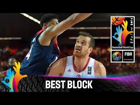 USA v Turkey - Best Block - 2014 FIBA Basketball World Cup