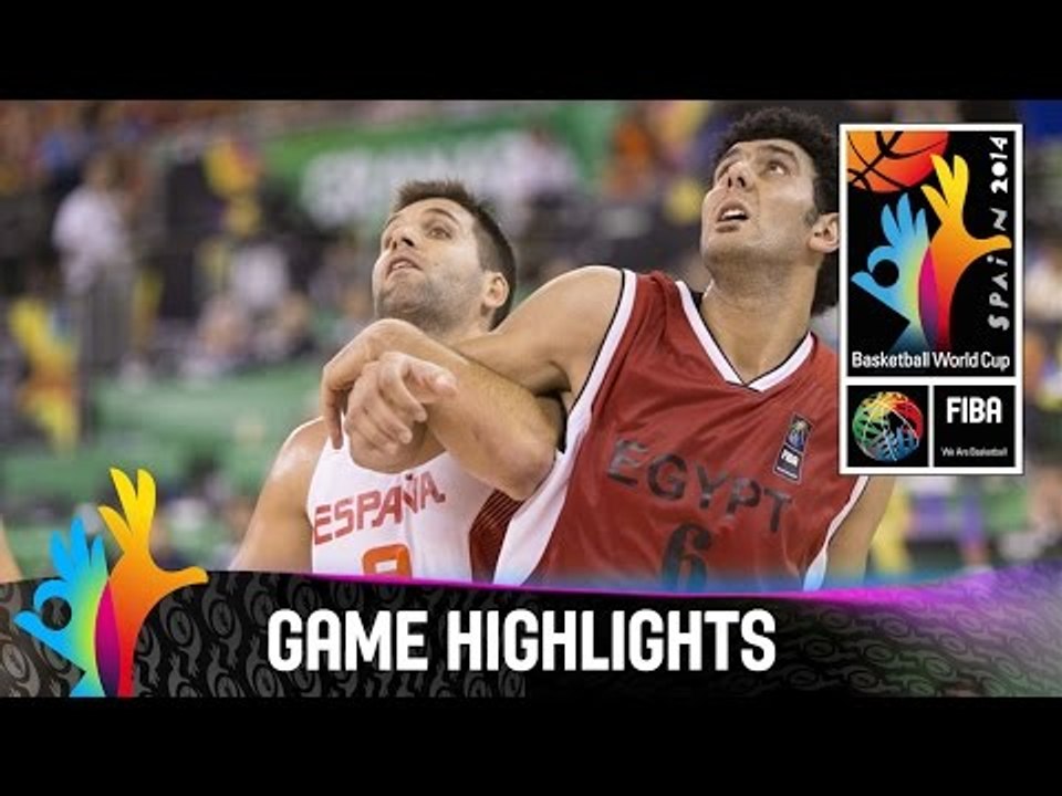 Spain v Egypt - Game Highlights - Group A - 2014 FIBA Basketball World Cup