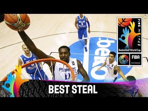 Philippines v Greece - Best Steal - 2014 FIBA Basketball World Cup